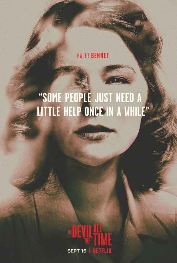 荷兰弟主演豪华阵容新片《神弃之地》发布11人角色海报！明日上线Netflix