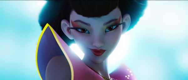 动画片《飞奔去月球》国内定档10.23 画风大不同 嫦娥时尚爱蹦迪