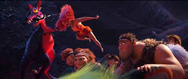 QQ截图20200922094033 梦工场动画《疯狂原始人2》首曝预告片 Croods一家体验新世界