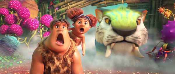 QQ截图20200922094100 梦工场动画《疯狂原始人2》首曝预告片 Croods一家体验新世界