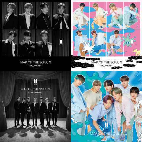 防弹少年团时隔一年回归日本 新专辑封面照大放送！