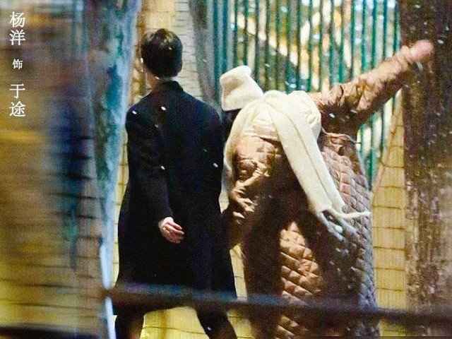 杨洋、迪丽热巴最新路透曝光，俊男靓女CP感超强，引观众期待！