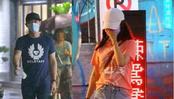 林心如当街和霍建华吵架淋雨落泪