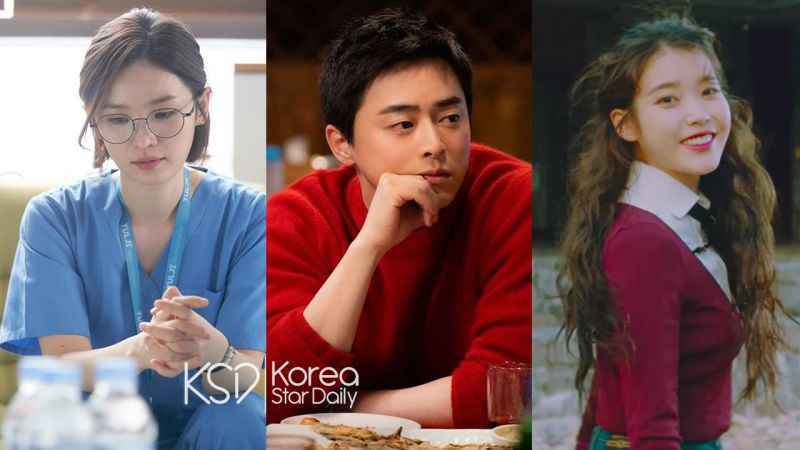 曹政奭与「旧爱」IU 和「新欢」田美都同时占据音乐平台 Melon TOP.3