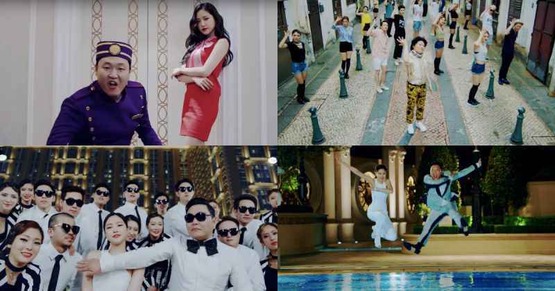 PSY x 孙娜恩的经典作！〈New Face〉MV 观看次数破两亿