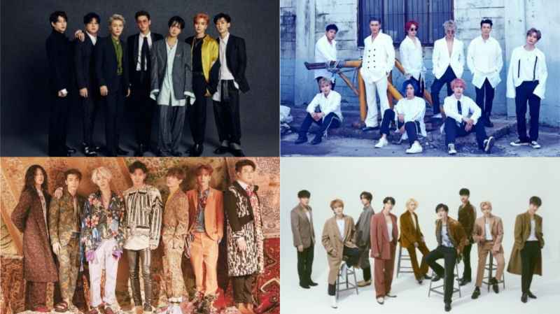 只有自己能超越自己 Super Junior达成台湾KKBOX韩语专辑周榜122周一位!