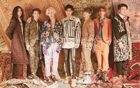 只有自己能超越自己 Super Junior达成台湾KKBOX韩语专辑周榜122周一位!