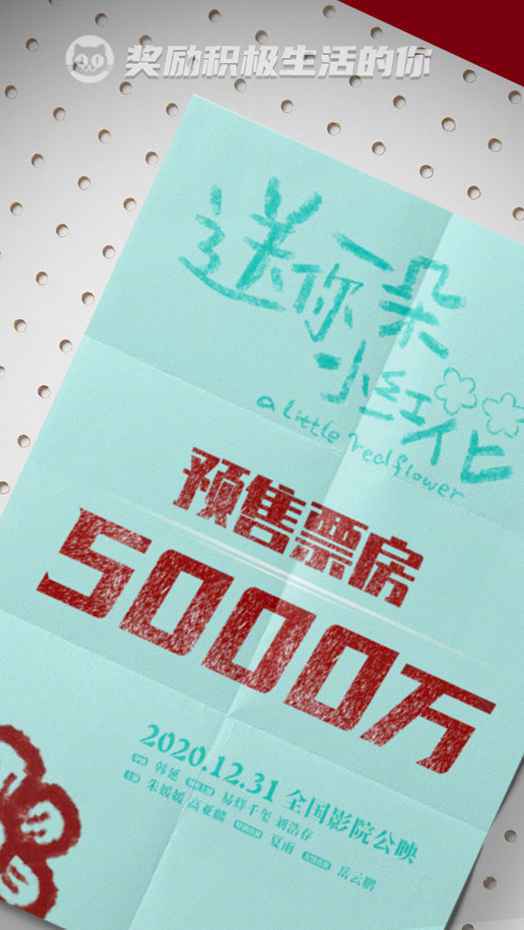 《紧急救援》蝉联日冠 《送你一朵小红花》预售票房破5000万