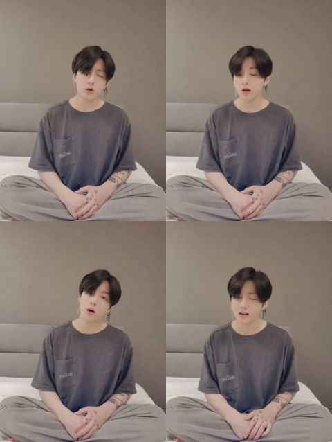 防弹少年团BTS柾国公开Cover歌曲：果然是Cover妖精！