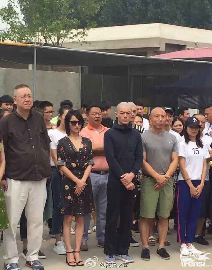 《如懿传》开机 感受下光头霍建华魅力