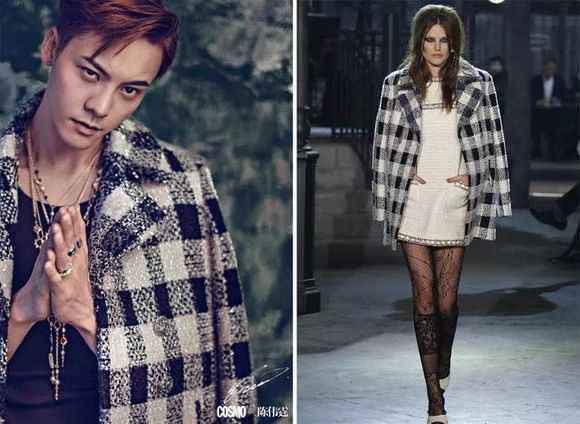 陈伟霆受邀将出席香奈儿北京大秀