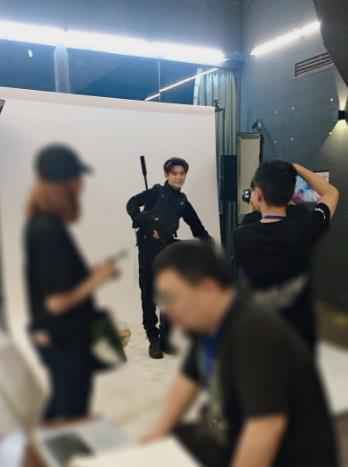 组图：芒果“吃鸡”真人秀开录 张翰程潇justin丁泽仁等加盟