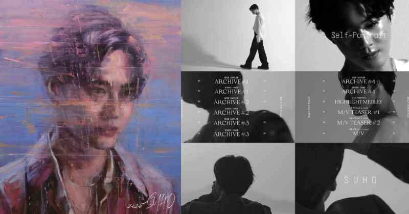 Suho 月底只身出道 首张专辑〈自画像〉预告行程曝光！