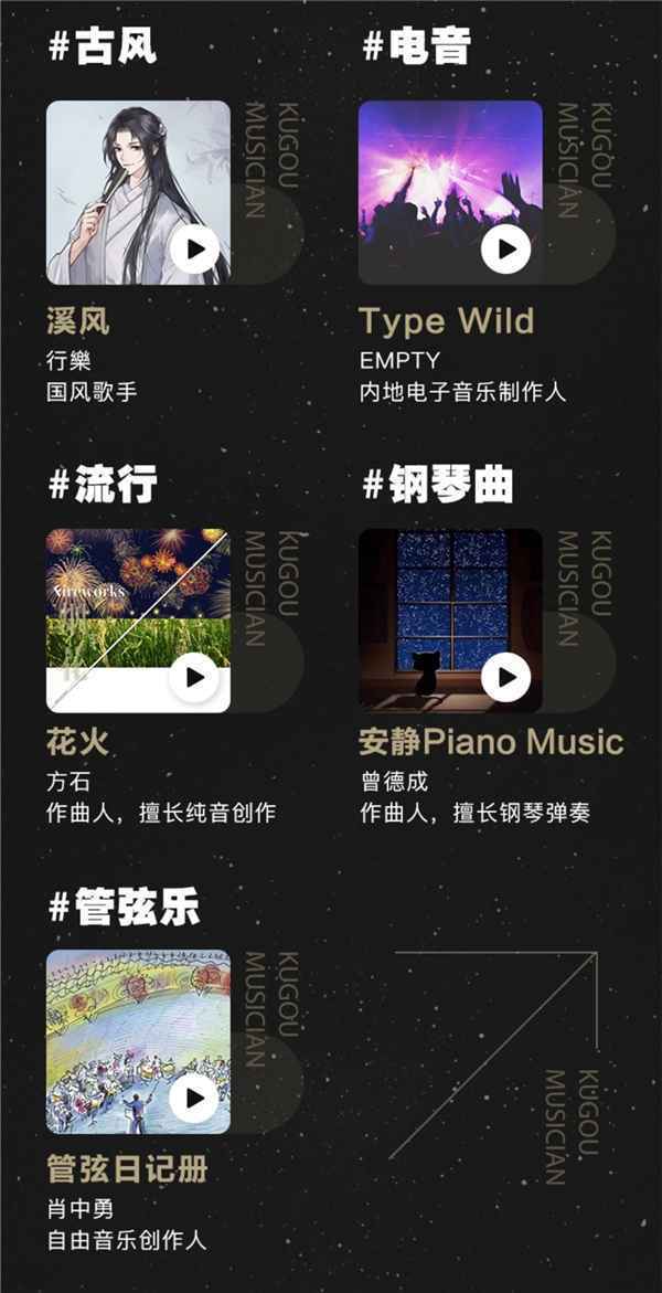 酷狗“星曜唱片计划”年度金唱片重磅出炉 总销量超5600首