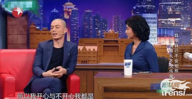 终于找到霍建华婚礼为啥黑脸的原因了！