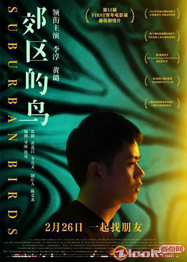 《郊区的鸟》0223-单人海报 《郊区的鸟》曝单人海报 李淳黄璐演绎都市男女情感困境