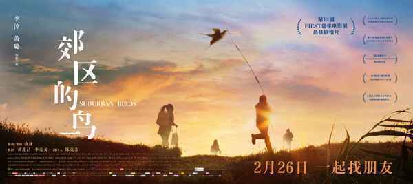 FIRST影展最佳剧情片《郊区的鸟》曝“童真”版海报 李淳黄璐回望童年光景