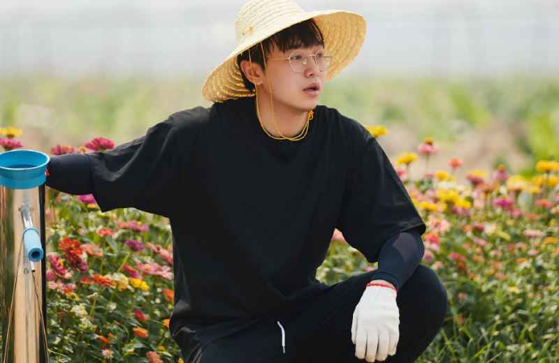 《向往的生活》剧照晒出四人劳动照,妹妹手中的东西真特别