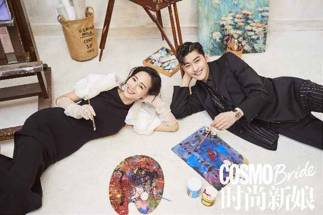 《温暖的弦》张翰张钧甯拍CP画报 张钧甯霸气搂张翰!