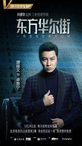 《东方华尔街》曝光全阵容角色海报 吴镇宇张孝全上演巅峰角逐