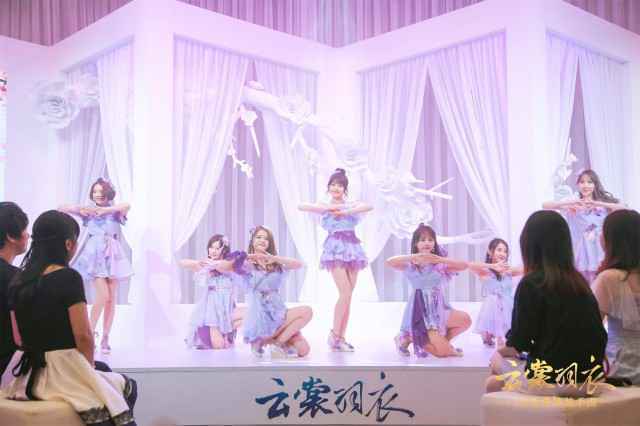 SING女团携手《云裳羽衣》打造超人气合作