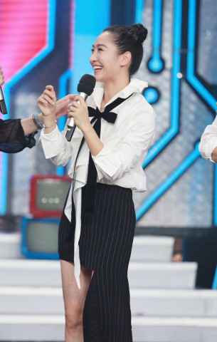 制霸大小荧屏！陶昕然《天天向上》辛辣演绎女Boss飙“眼”技