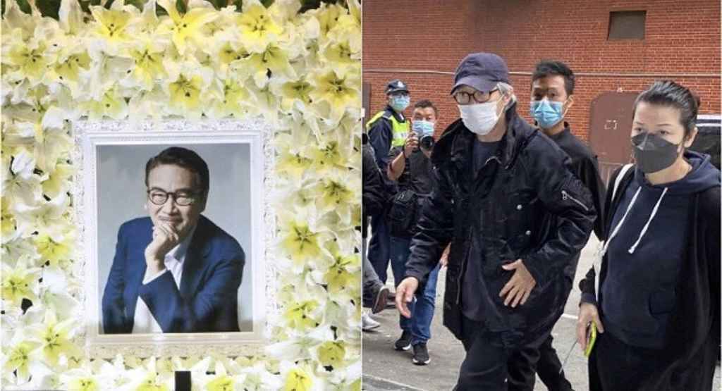 吴孟达葬礼:田启文被问到周星驰有些发烦,星爷一个举动令人点赞