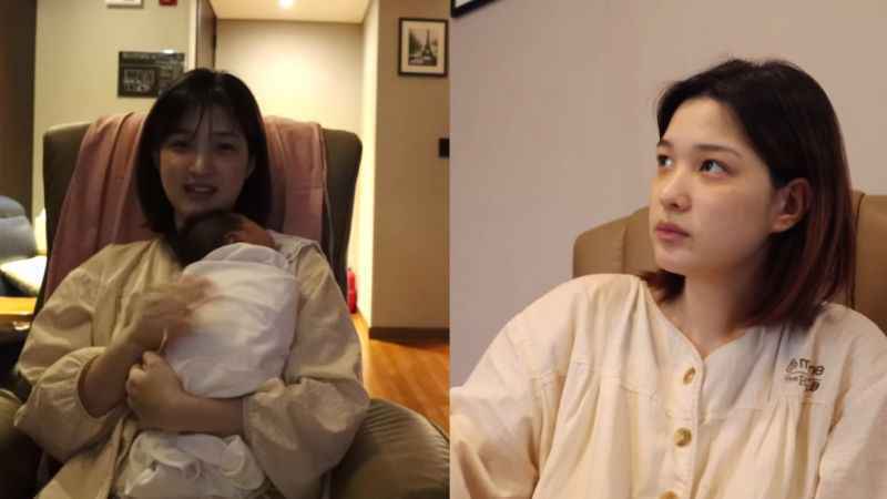 律喜曝怀双胞胎体重胖到83公斤！：希望不让她们感到累，我是妈妈，我可以的