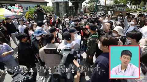 《全知干预视角》记录陆星材、任炫植的入伍全过程，在人群中告别成员