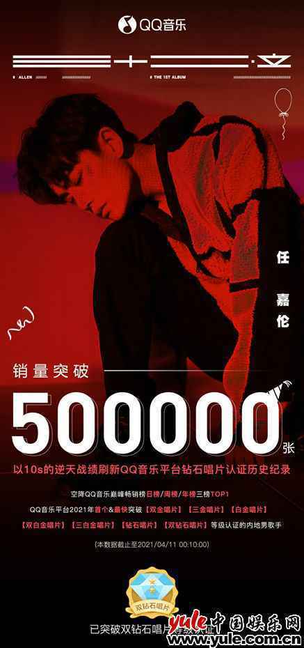 见证梦想开花！任嘉伦首张个人音乐专辑《三十二·立》如约而至！