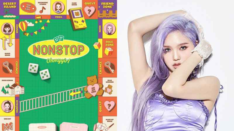 可以「玩」的回归预告!OH MY GIRL掷骰子走棋,走到什么就公开什么