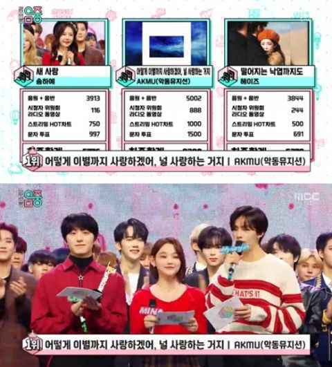 AKMU 出道后第一次！征服三大无线台音乐节目