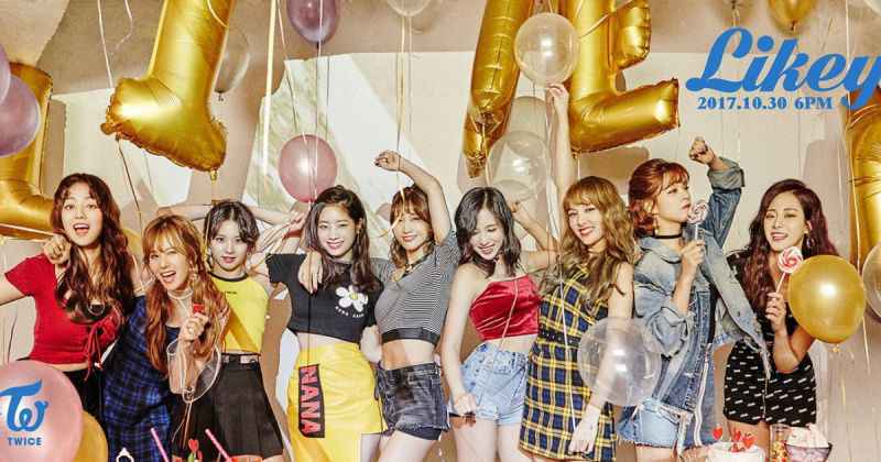 TWICE 第二支破四亿 MV 诞生——〈Likey〉！