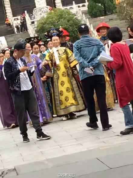 《如懿传》曝路透 霍建华周迅心情不错