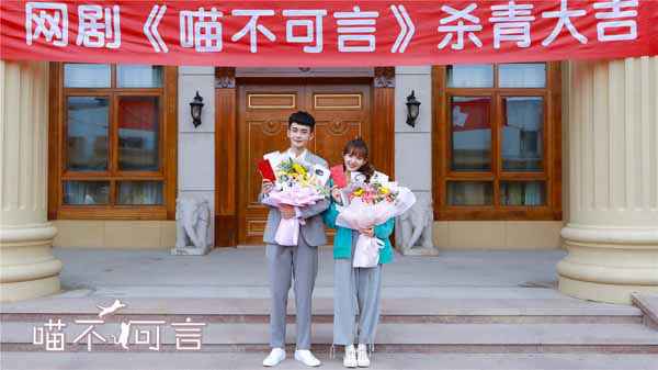 甜宠剧《喵不可言》杀青 以猫为媒上演奇幻爱情故事