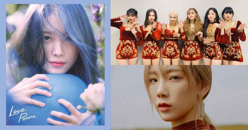 韩国人上周都听什么歌？IU、(G)I-DLE、太妍居前三名！