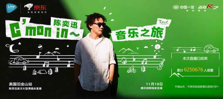 陈奕迅为何选腾讯平台技术赋能头部内容