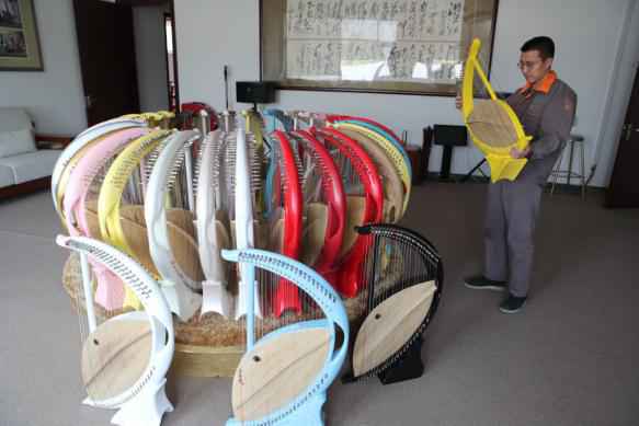 国庆彩车上弹箜篌的是河南姑娘!箜篌文化创意产业在河南落地生根