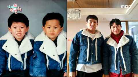 梁世炯兄弟重现童年合照:看起来是不太会听话的小孩!