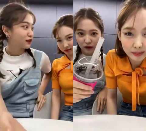 这对跨团好友终于正式同框！TWICE娜琏担任Red Velvet Yeri个人综艺的首位嘉宾