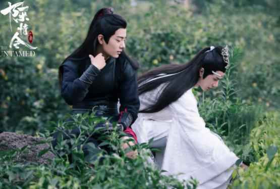 《陈情令》曝最新花絮照 肖战王一博配合默契网友直呼我可以