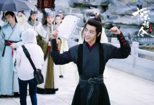 《陈情令》曝最新花絮照 肖战王一博配合默契网友直呼我可以