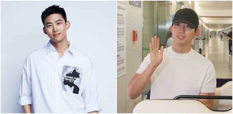 [有片]玉泽演担纲台湾观光新代言人 一身白T帅气抵台