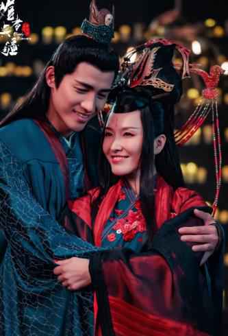 《媚者无疆》七夕特供结绳记誓版海报 “晚安夫妇”执手欲私奔