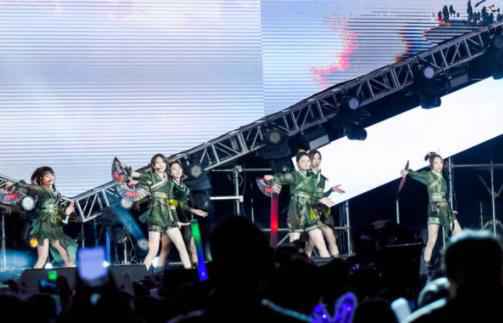 SING女团亮相昆明创音乐节 电子国风燃爆全场