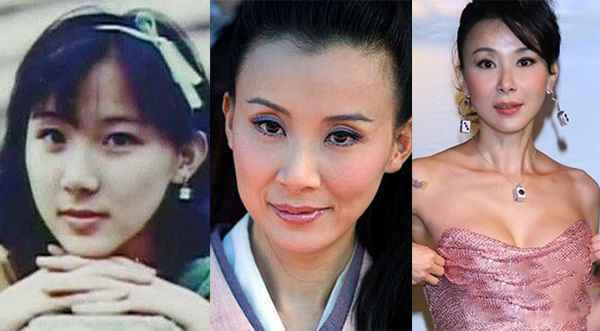 48岁萧蔷走少女风捞金 只是脸不太自然