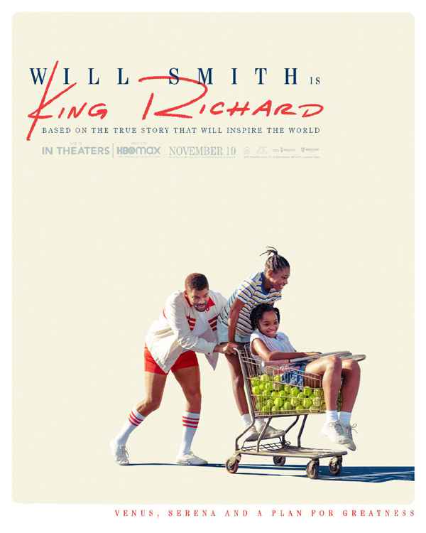 威尔史密斯新片《国王理查德》首曝海报 11.19北美上映