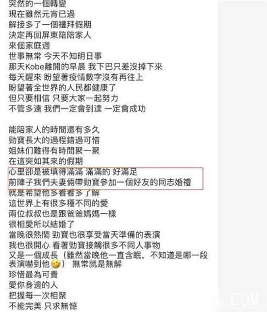 为什么Ella要带着自己的儿子去参加同志婚礼？