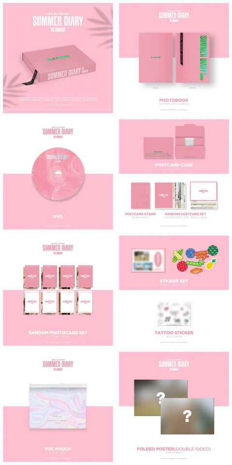 BLACKPINK 记录夏威夷度假点滴 夏季纪念周边 9 月发行！