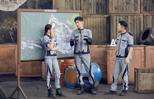 “元气女神”陈乔恩笑容甜美，张翰帅气有型气场全开（图集）